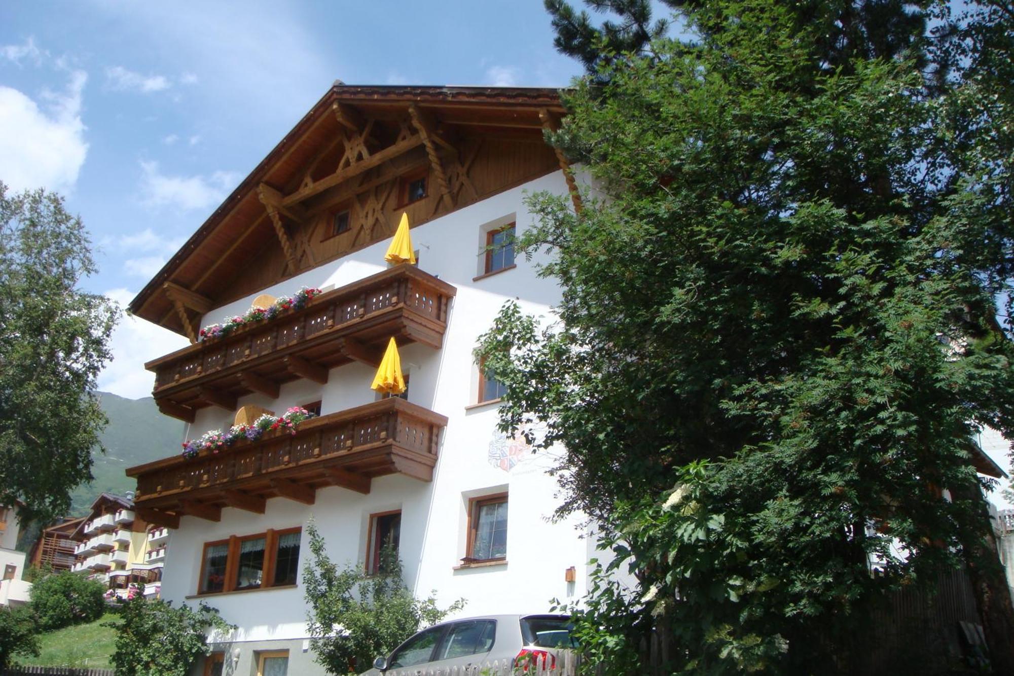 Pension Alpenrose Serfaus Exterior photo