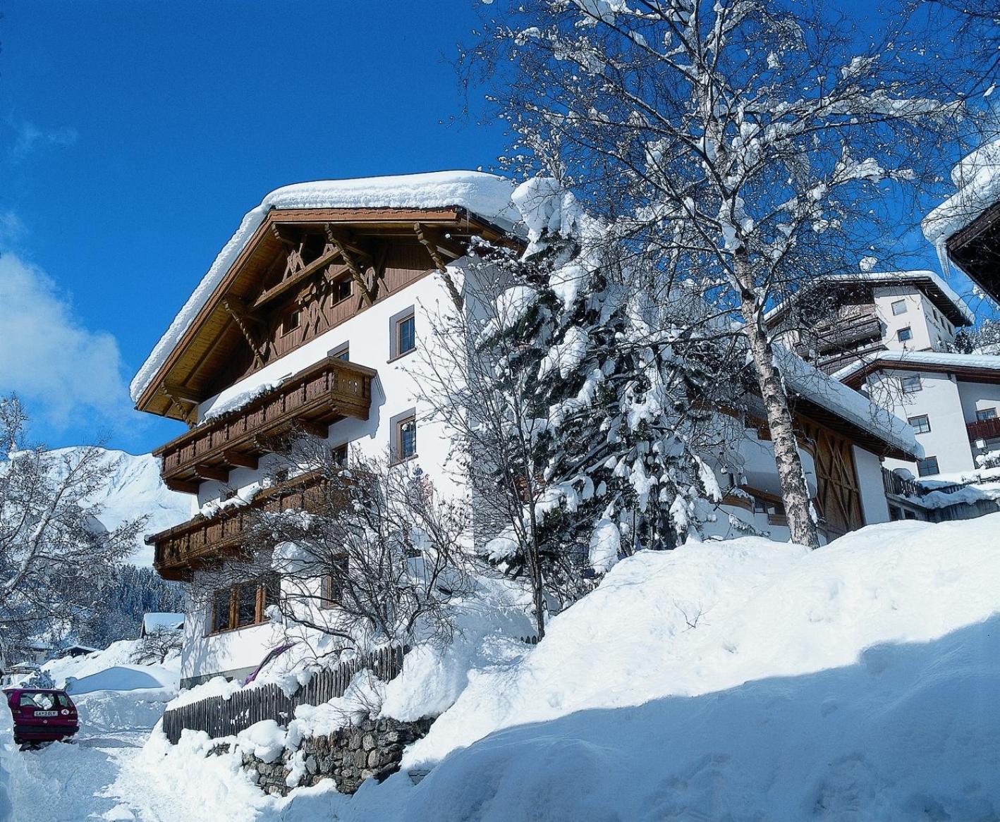 Pension Alpenrose Serfaus Exterior photo